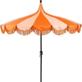 Edelman Kim stokparasol oranje - Ø235 x 238 cm