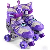 Ginza.se - Adjustable Side-by-Side Roller Skates - Size 35-38