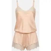 Lingadore Night Jumpsuit 8304 | Maat: XS | Kleur: Beige