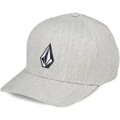 Volcom - Full Stone Heather Flexfit Hat - Pet S/M, grijs