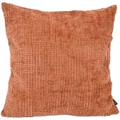 NOVÉE Sierkussen chenille stripe terra | 45 x 45 cm | polyester