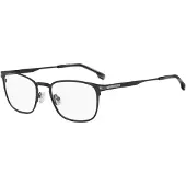 HUGO BOSS BOSS 1851 52/19/150 Matte zwarte metalen monturen MAN BOSS 1851