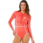Rip Curl Classic Surf Shorty Met Lange Mouwen En Rits Aan De Voorkant Voor Dames