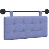 vidaXL Hangend hoofdbord Stof