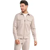 Blue industry Het ruit overshirt |