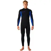 Rip Curl Trad 3/2 Mm Fl Wetsuit Met Lange Mouwen En Rits Op De Rug