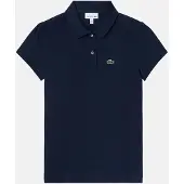 Lacoste Polo Girls Petite Marine-Maat 104