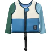 Liewood Kinder Zwemvest Dove Sleeves Riverside Multi Mix 1-2 Jaar