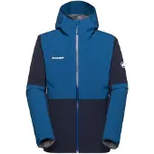 Mammut Linard Guide HS hooded jas voor heren, kleur marine-tschiel, maat S, artikelnummer 1010-30950-50657-113