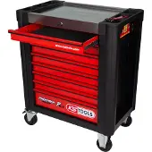 Ks Tools 8104241 Werkplaatswagen Kleur (specifiek): Zwart, Rood