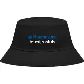 Nilton Buckethoed met tekst: sc Heerenveen is mijn club.