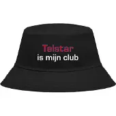 Nilton Buckethoed met tekst: Telstar is mijn club.
