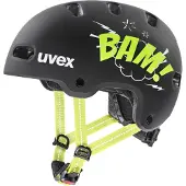 Uvex Kid 4 Style, fietshelm, junior, zwart/groen