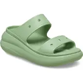 Crocs Classic Crush - Sandalen - Fair Green - Platform - Lichtgewicht