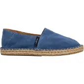 Hackett London Heren Blauwe Baywatch espadrilles van suède (44), Plat, Geen, Casual HMS200102
