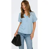 ONLY Blouse 'ONLCharis' lichtblauw