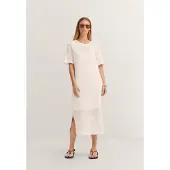 Bugatti Damen Zomerjurk met structuur van katoenmix