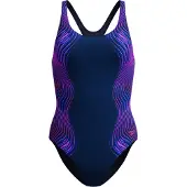 Speedo Printed Medalist Badpak Dames 38
