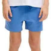Jack & Jones JUNIOR zwemshort blauw Jongens Polyester Printopdruk - maat 128