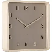 Karlsson Klok Nervadura Square Soft Brown Light Wood