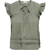 ONLY Blouse 'ONLARIS' pastelgroen