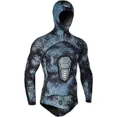 C4 Camoskin Ocean 3 Mm Spearfishing Jacket Blauw M Man