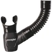 SCUBAPRO Escape Diving Snorkel Zwart