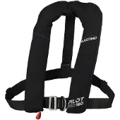 PLASTIMO Pilot Pro 180 Auto Uml Elite Harness Inflatable Life Jacket Zwart