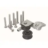 Rutgerson Marine Single Pulley Spare Part 32-50 Mm Zilver
