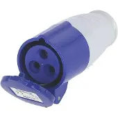Kent Female Plug 16a 230v Paars