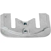 Martyr Anodes Mercury Mercruiser Bravo Generation Ii Galvanized Anode Zilver