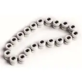 Rutgerson Marine Bearing For Carriage 32 Mm Zilver