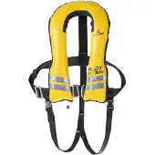 PLASTIMO Pilot Pro 300 Auto Uml Elite Harness Inflatable Life Jacket Geel