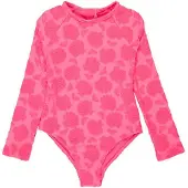 Roxy Shell Dream Junior Shorty Met Lange Mouwen En Rits Op De Rug