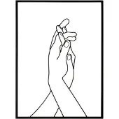 Mauro Ferretti Wandpaneel Simply Hands 40×1×55 cm