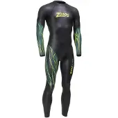 Zoggs Hypex Ultra Rz Long Sleeve Neoprene Wetsuit Zwart 2XL Man