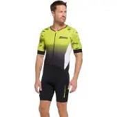 Zoggs Predator Ultra Short Sleeve Trisuit Geel 2XS Man