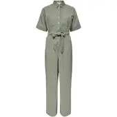 ONLY Onlaris Regular Fit Jumpsuit Dames Grijs S