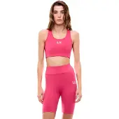 EA7 Dames Top VIGOR7 W roze (XL), Sportief, Meerdere sporten, Polyamide, Mouwloos / spaghettibandjes 7W000231_AF12625