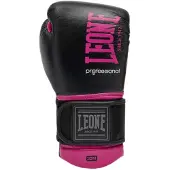 Leone1947 Professional 2 Boxing Gloves Zwart 10M oz