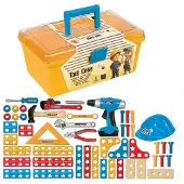 Tachan 50 Piece Tool Kit Geel Kinderen