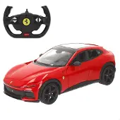 Rastar Ferrari Purosangue With Steering 1:14 Rc Car Rood