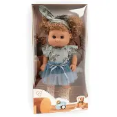 Tachan Lia Doll 40 Cm Grijs Kinderen
