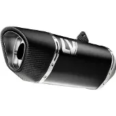 Leo Vince LV-14R uitlaatsysteem met EG-BE S/O 2-1 BL - NINJA/Z 400 18-23/500 24-