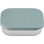 AYA&IDA - Lunch Box - opbergdoos - meenemen - brood - lunch - salade - RVS - siliconen deksel - 900ml - MINT GREEN