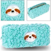 Sarcia.eu Pluche Etui, Blauwe Luiaard Pouch