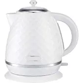 Bavary Diamant Design Waterkoker – Wit – 1.7 Liter – Snelkoker – Automatische Uitschakeling