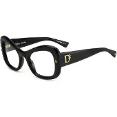 Dsquared2 D2 0138 Black 52/23/140 WOMAN Brilmonturen