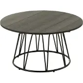 Jline Table Zoa Steel/Polyethylene Black