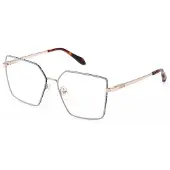 Just cavalli VJC132 57/15/140 08MZ GEBRUIKTE BRIL MET KLEURDEELEN Metaal VROUW GEBRUIKTE BRIL MET KLEURDEELEN
